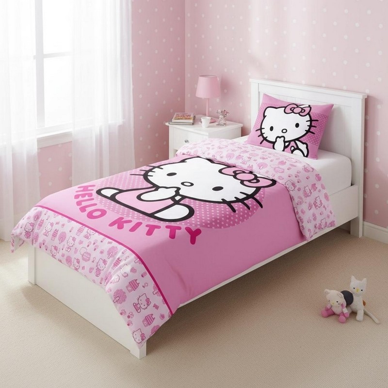 Hello Kitty Duvet Cover Set