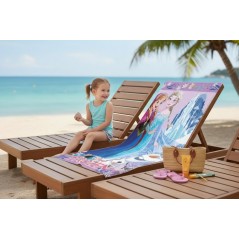 Drap de plage ou Serviette de bain Frozen 2 Disney