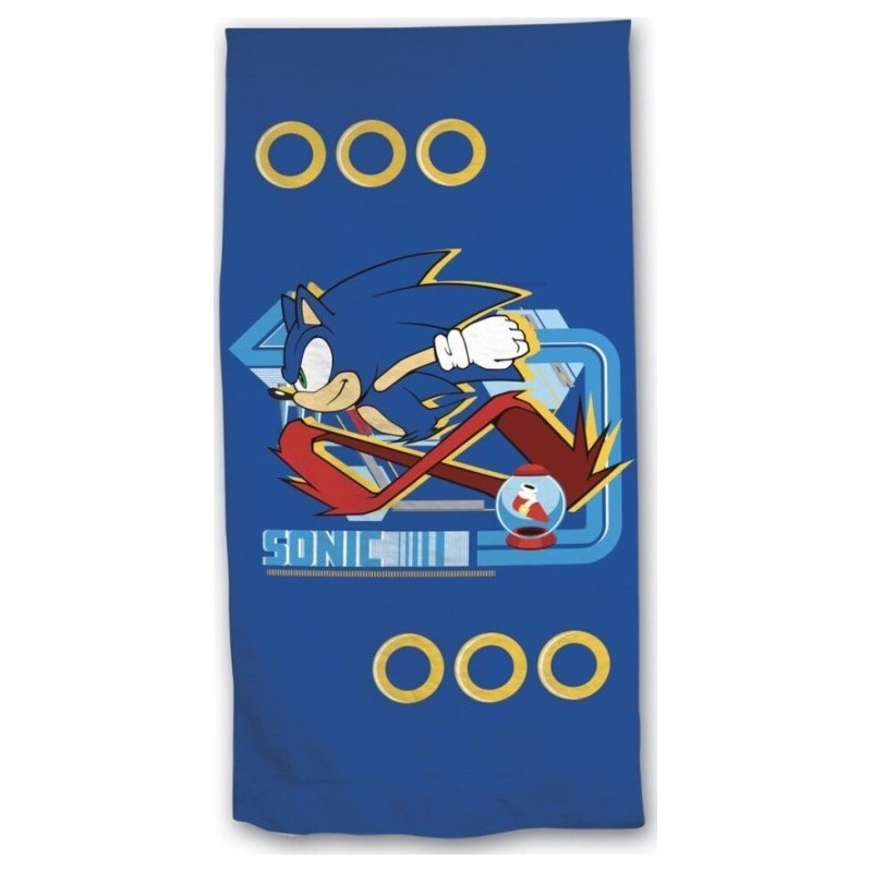Sonic beach towel