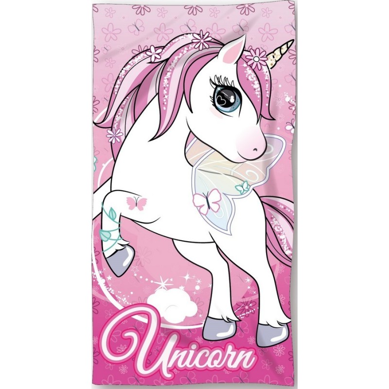 Licorne beach towel or bath towel Licorne beach towel or bath towel