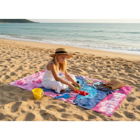 Stitch Disney Strandtuch oder Badetuch Baumwolle