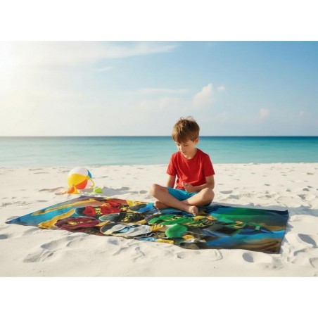 Drap De Plage Ou Serviette De Bain Lego Ninjago