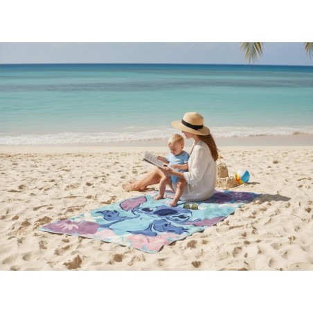 Drap de plage Stitch Disney
