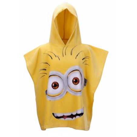 Badeponcho mit Kapuze aus Baumwolle von Minions