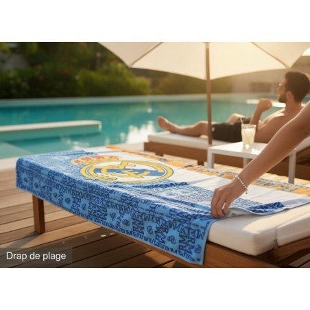Beach towel Real Madrid