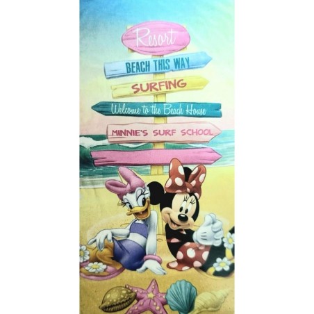 Minnie Disney Strandtuch oder Badetuch Baumwolle