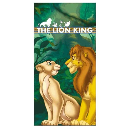 Drap de plage ou Serviette de bain Le Roi Lion - Disney