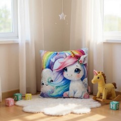 Coussin Licorne 38 cm