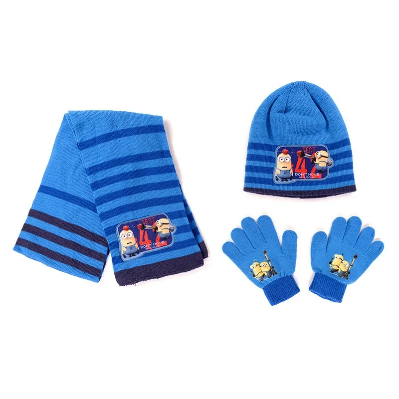 Ensemble Bonnet / Gants / Echarpe Minions Ensemble Bonnet / Gants / Echarpe Minions