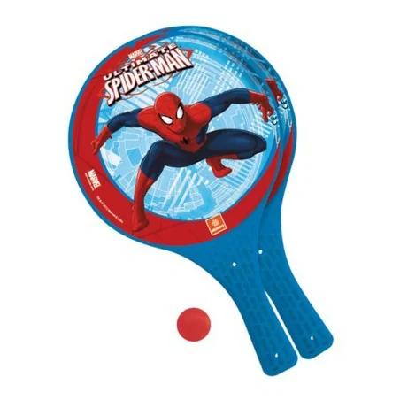 Raquettes et balle Spiderman
