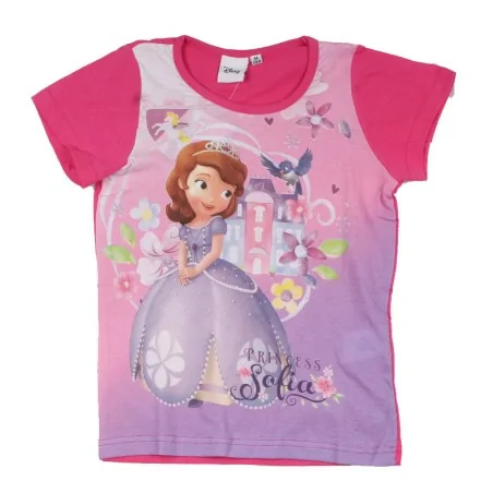 Tee-Shirt Manches Courtes Princesse Sofia
