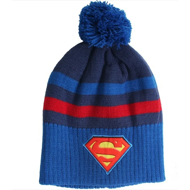 Bonnet à Pompon Superman Bonnet à Pompon Superman