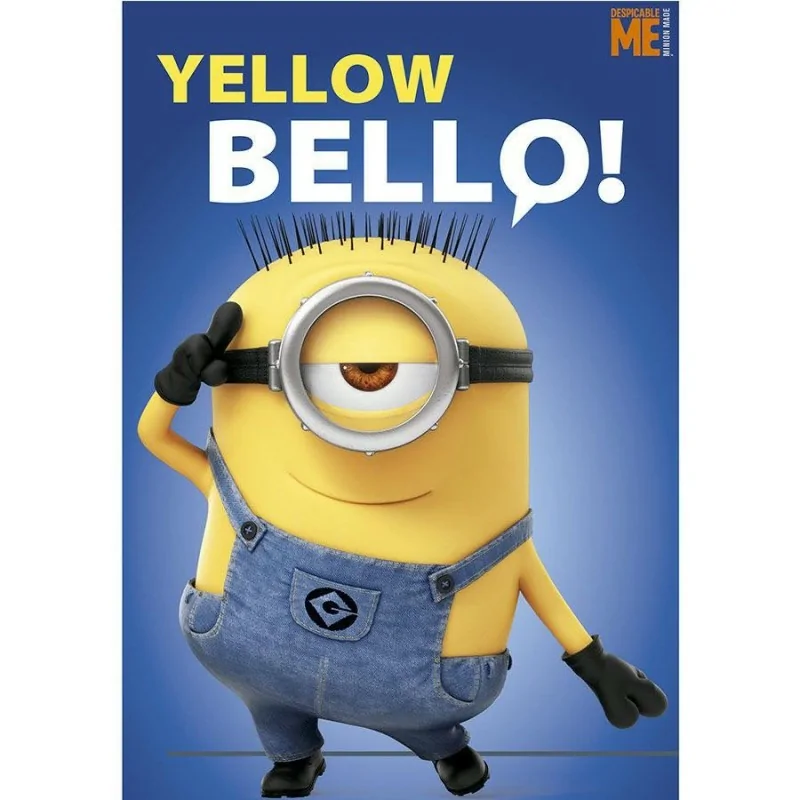 Plaid Polaire Minions Plaid Polaire Minions