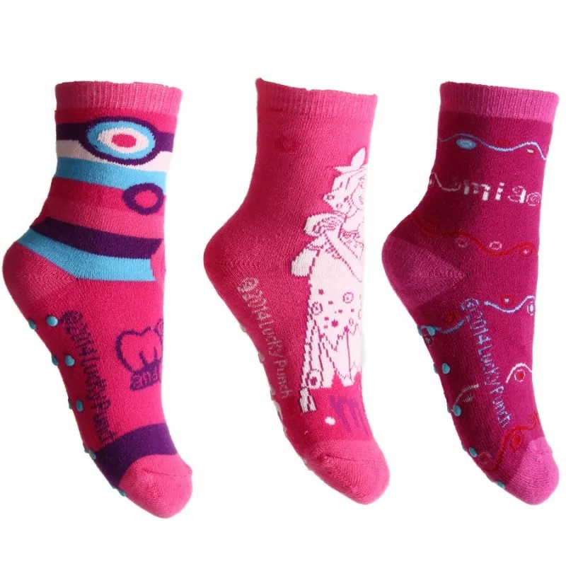 Lot de 6 Paires de Chaussettes Anti-Dérapantes Mia And Me Lot de 6 Paires de Chaussettes Anti-Dérapantes Mia And Me