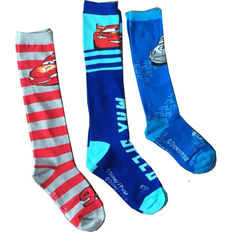 Lot de 3 Paires de Chaussettes Long Cars Lot de 3 Paires de Chaussettes Long Cars