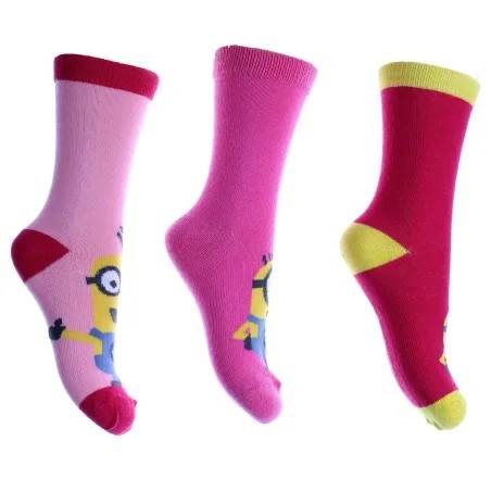 Lot De 4 Paires De Chaussettes Minions