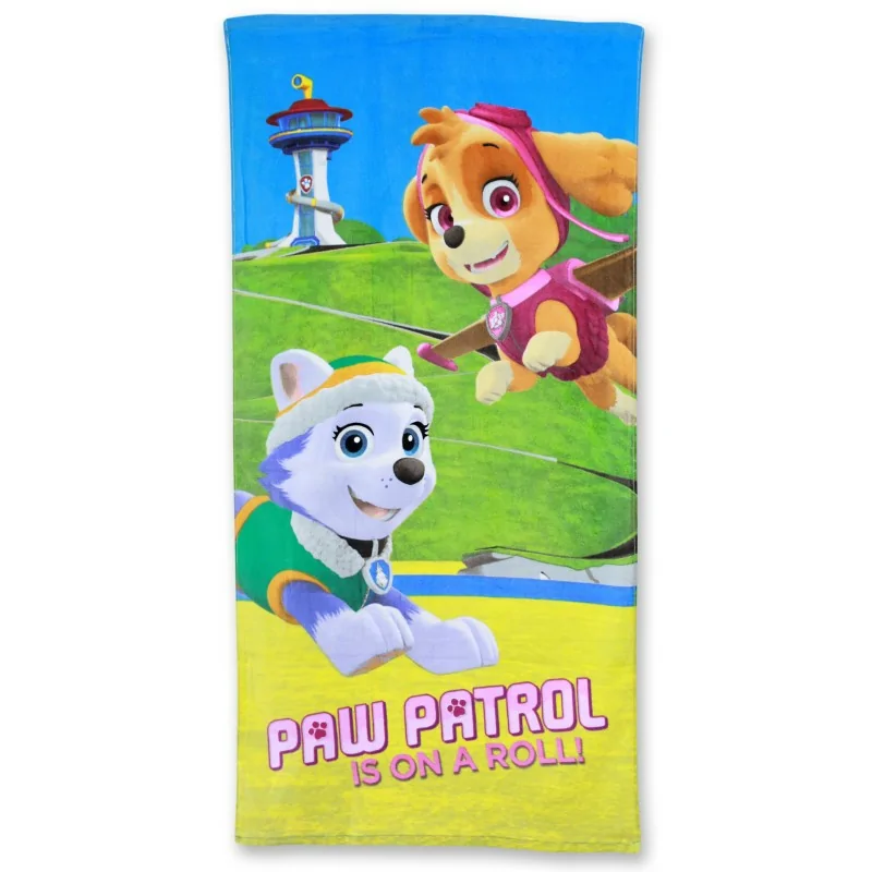Serviette de Plage Pat Patrouille Fille Serviette de Plage Pat Patrouille Fille