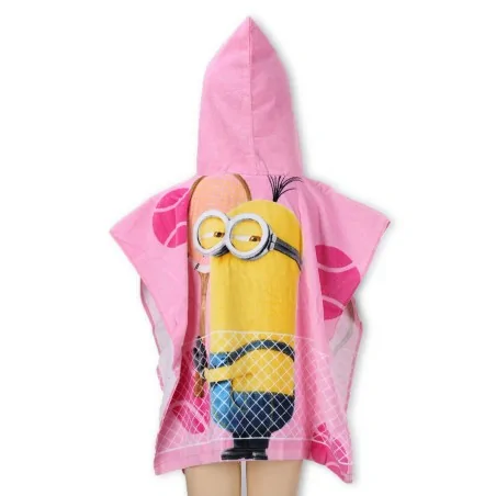 Poncho de bain  Minions Fille - coton