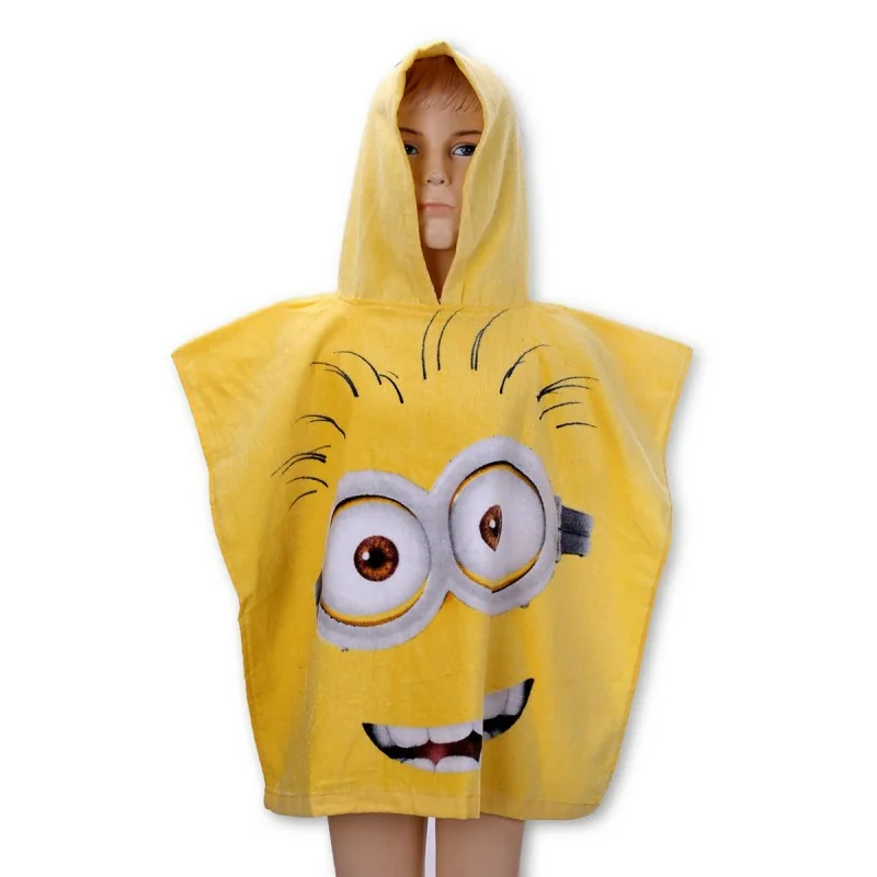 Poncho de bain Minions - coton Poncho de bain Minions - coton