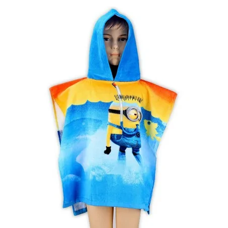 Poncho de Bain à Capuche Minions Beach Bum