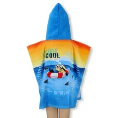 Poncho de Bain à Capuche Minions Beach Bum