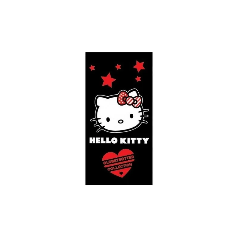 Serviette de Plage Coeur Hello Kitty Serviette de Plage Coeur Hello Kitty