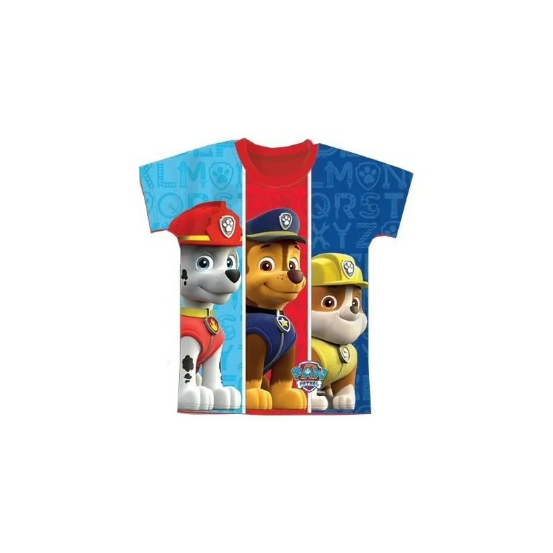 Tee-Shirt Manches Courtes Paw patrol - Pat patrouille Tee-Shirt Manches Courtes Paw patrol - Pat patrouille