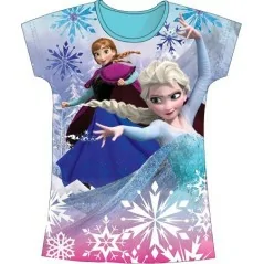 Tee-Shirt Manches Courtes La Reine des Neiges