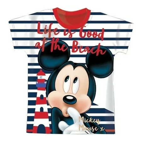 T-shirt Manches Courtes Mickey Disney
