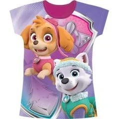 Tee-Shirt Manches Courtes Paw patrol - Pat patrouille - Fille