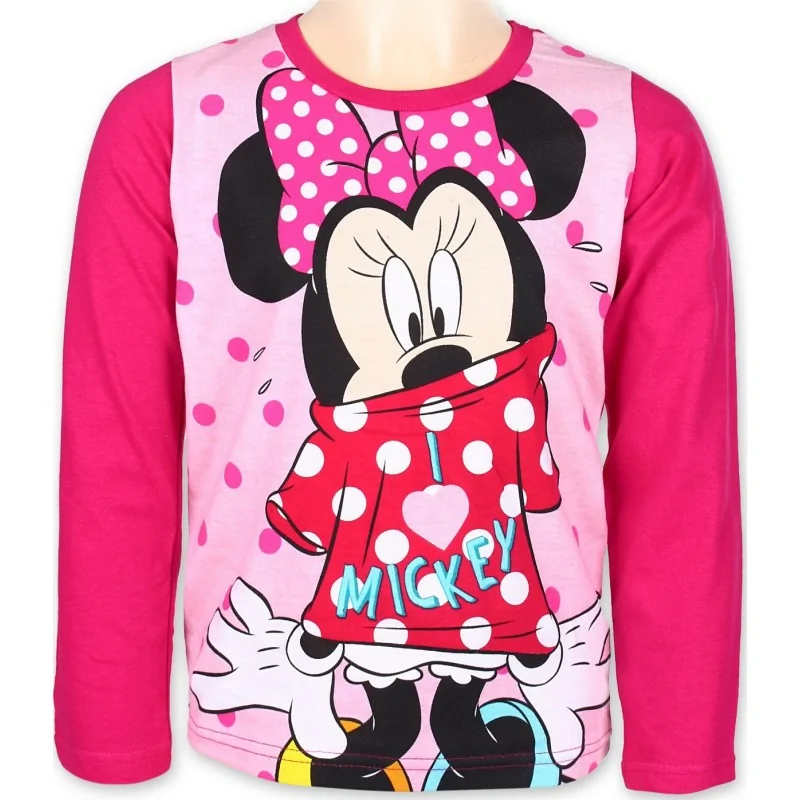 T-Shirt Minne Disney Manches Longues T-Shirt Minne Disney Manches Longues