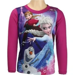 T-Shirt La Reine Des Neiges  Manches Longues 