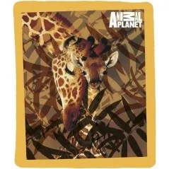 Plaid Polaire Animal planet Giraffe