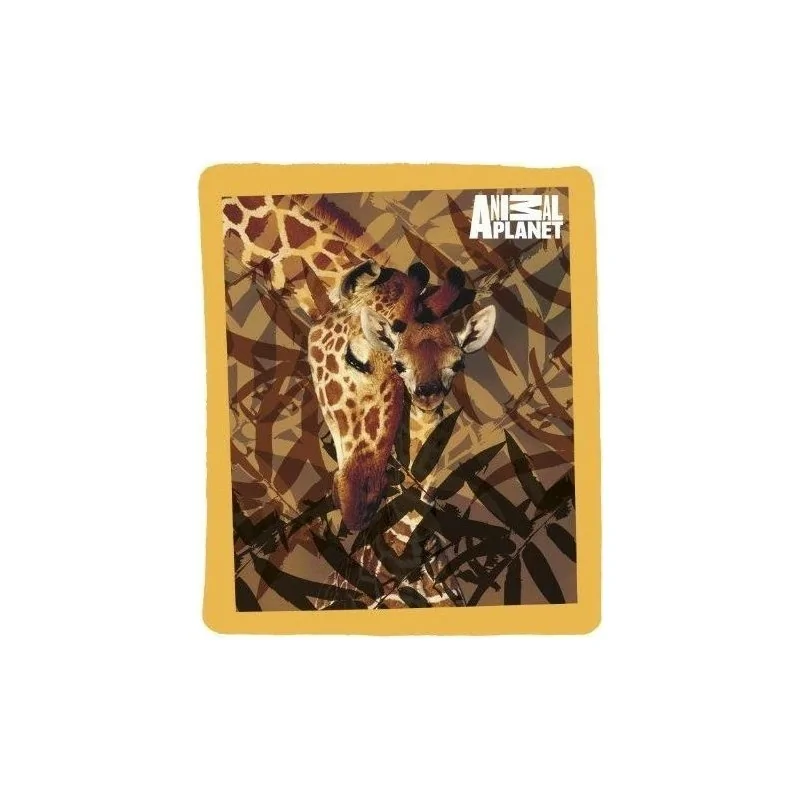 Plaid Polaire Animal planet Giraffe Plaid Polaire Animal planet Giraffe
