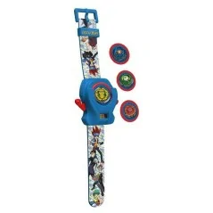 Montre lance disques Beyblade Metal Fusion avec 4 disques