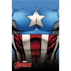 Plaid Polaire Captain America