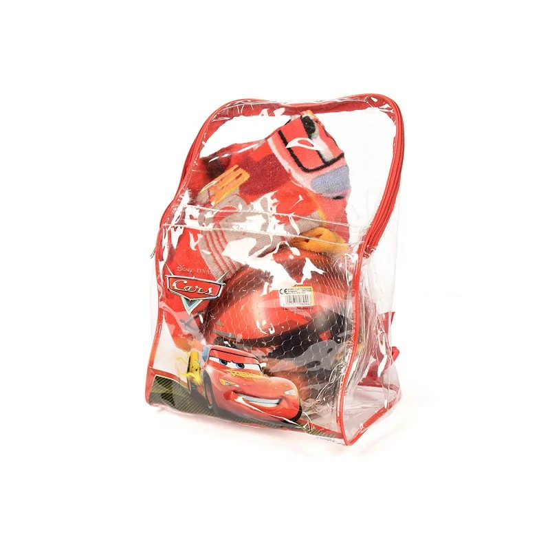 Set Poncho et ballon Cars Set Poncho et ballon Cars