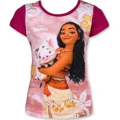 Tee shirt manches court Vaiana disney