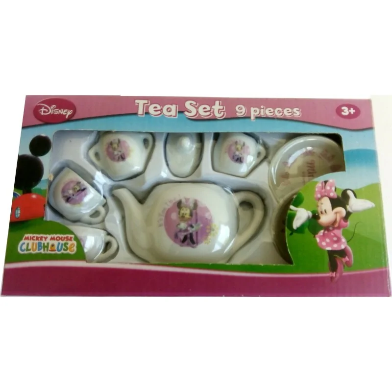 Service a thé 9 pièces minnie disney en porcelaine Service a thé 9 pièces minnie disney en porcelaine