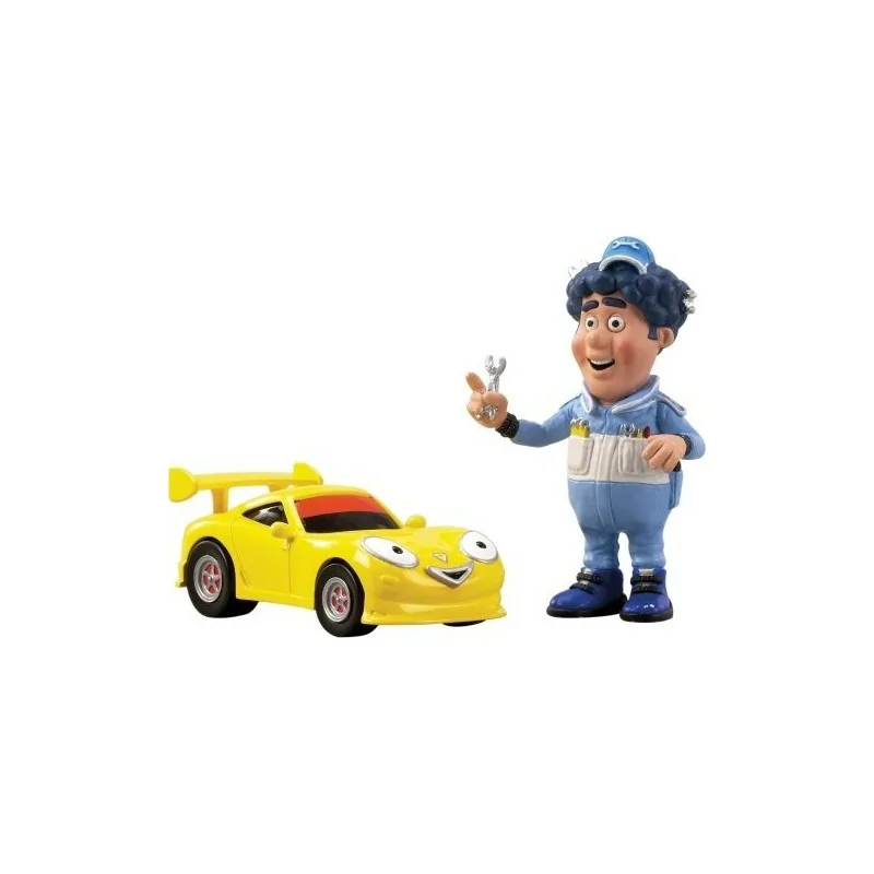 Roary la voiture de course felgi Diecast avec chris Figure