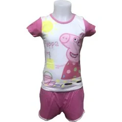 Pyjama Court Peppa Pig Fille