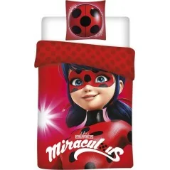 Housse de couette Miraculous Ladybug coton