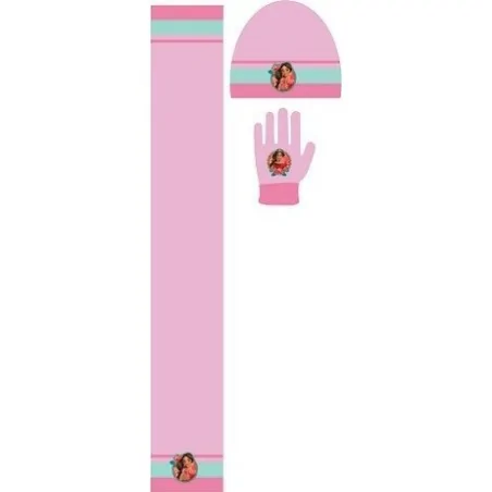 Set 3 pièces Bonnet + écharpe + gants Princesse Elena Disney