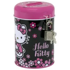 TIRELIRE MÉTAL CADENAS hello kitty