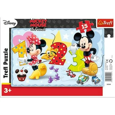 puzzles Comptons ensemble 15 pcs - Cadre Disney