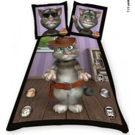 HOUSSE DE COUETTE Tom le chat