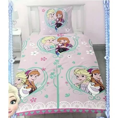 Parure de Lit Housse de couette frozen en coton