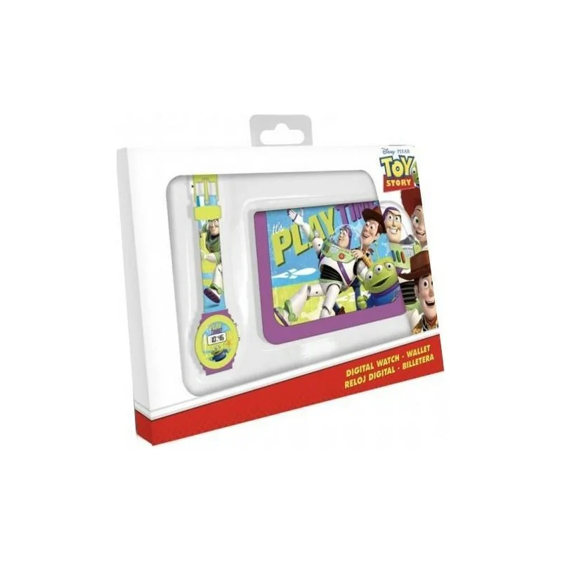 Set portefeuille + montre digitale Toy Story 4