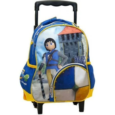 Sac à dos trolley Alex Super 4 Playmobil 31 cm