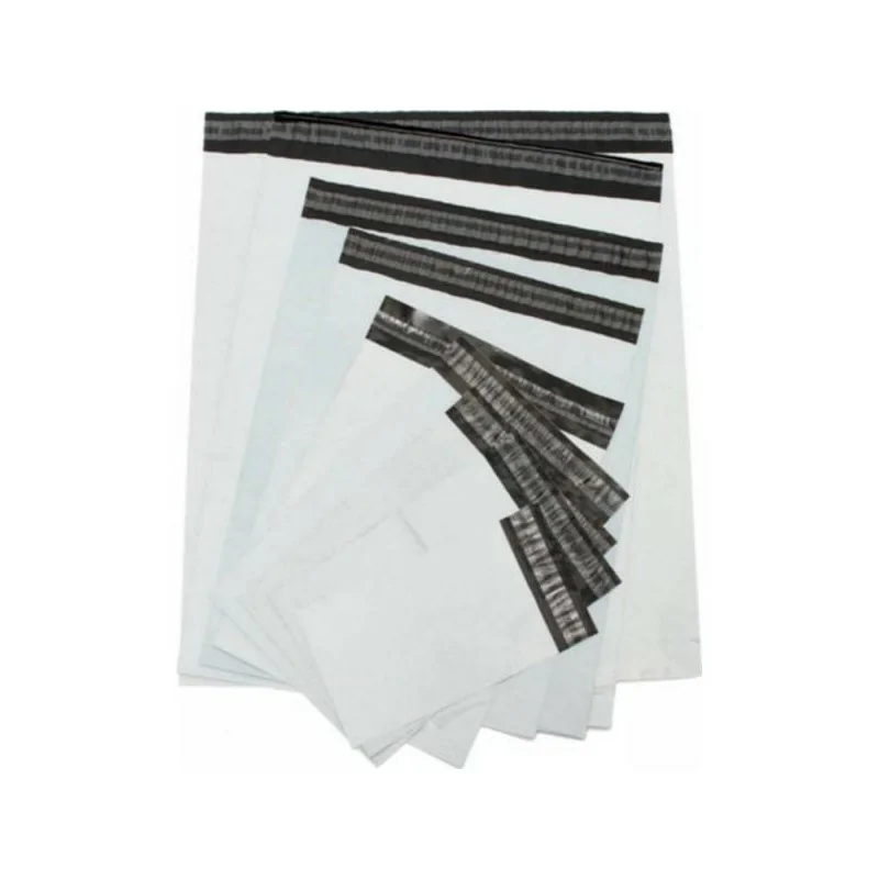 enveloppe plastique d'expédition blanches   - pochette d'expédition
